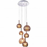 дизайнерская подвесная люстра spot light bellezia 1780613 медь в Хабаровске