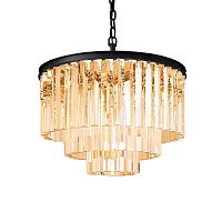 подвесной светильник odeon 6 black/amber от delight collection в Хабаровске