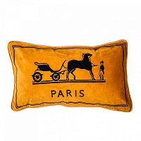 декоративная подушка old paris оранжевый в Хабаровске