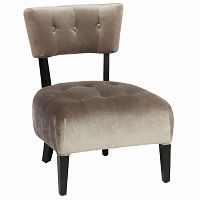 кресло firenze velvet pale brown в Хабаровске