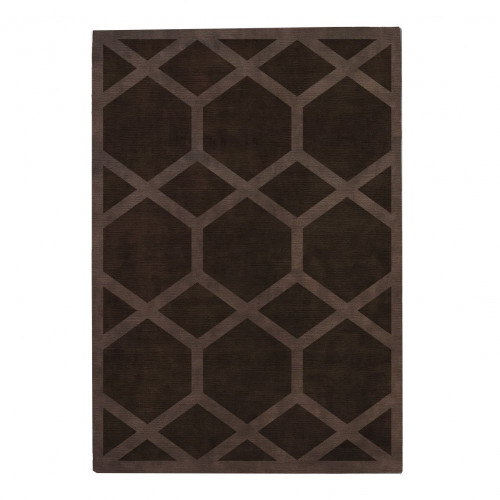 ковер ashton cocoa coffe 240x340 коричневый в Хабаровске