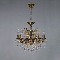 подвесная люстра ambiente leon 2128/6 pb tear drop в Хабаровске