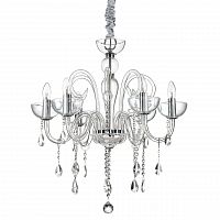 подвесная люстра ideal lux canaletto sp6 trasparente в Хабаровске