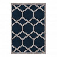 ковер ahston blue 240x340 синий в Хабаровске