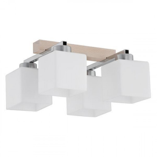 потолочная люстра tk lighting 282 toni 4 бежевая в Хабаровске