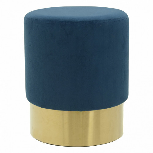 пуф pudra blue синий с золотым в Хабаровске