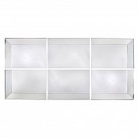 зеркало настенное прямоугольное настенное составное rectangle - угловой элемент в Хабаровске
