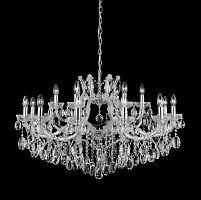 подвесная люстра crystal lux hollywood sp12+6 chrome хром в Хабаровске