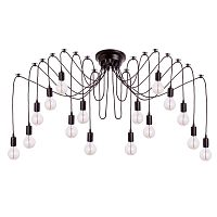 подвесная люстра loft it spider loft1162b/16 черная в Хабаровске