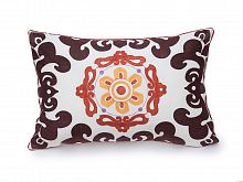 бордовая декоративная подушка прямоугольная eclectic style в Хабаровске