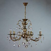 подвесная люстра ambiente alicante 8888/5 pb tear drop в Хабаровске