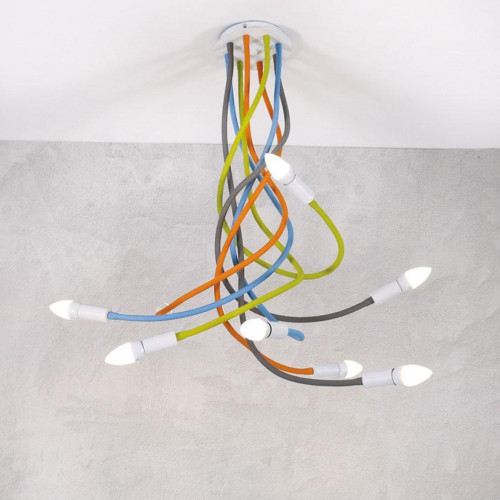 подвесная люстра loft it roots loft1714-rgb в Хабаровске