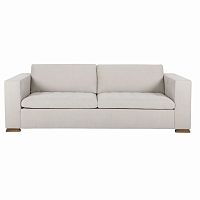 диван vario quilted прямой светло-серый в Хабаровске