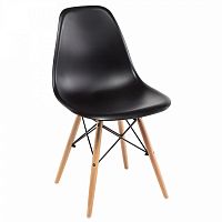 стул деревянный eames pc-015 black в Хабаровске