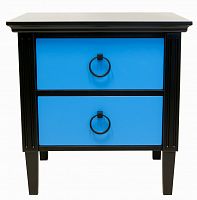 тумба nort blue черная с голубым в Хабаровске