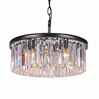 подвесной светильник odeon 6b/p black/clear от delight collection в Хабаровске