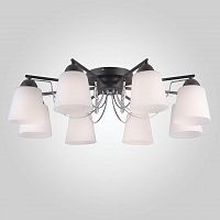 потолочная люстра eurosvet campana 70094/8 черный в Хабаровске