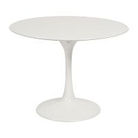 стол журнальный eero saarinen style tulip table белый в Хабаровске