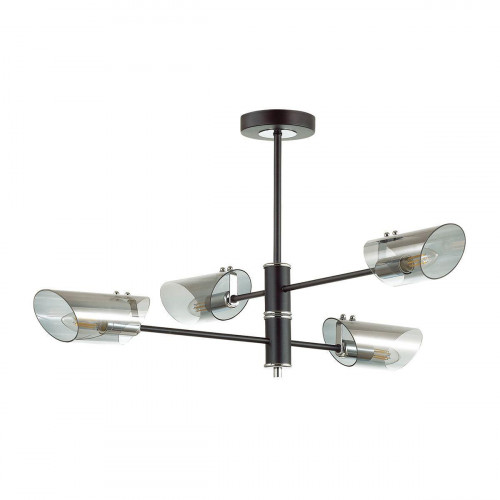 потолочная люстра lumion nolan 4402/4c дымчатая в Хабаровске