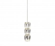 подвесной светодиодный светильник kink light аква-кристалл 08620-1c в Хабаровске