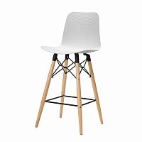 полубарный стул eiffel (eames style) белый в Хабаровске
