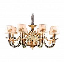 подвесная люстра idlamp michel 404/8-ledoldbronze в Хабаровске