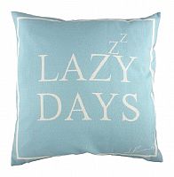 подушка с надписью lazy days в Хабаровске