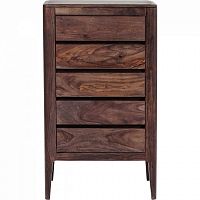 комод высокий brooklyn walnut коричневый в Хабаровске