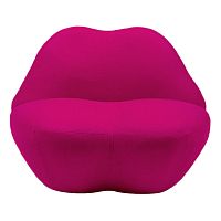кресло губы heller kiss малиновый кашемир в Хабаровске