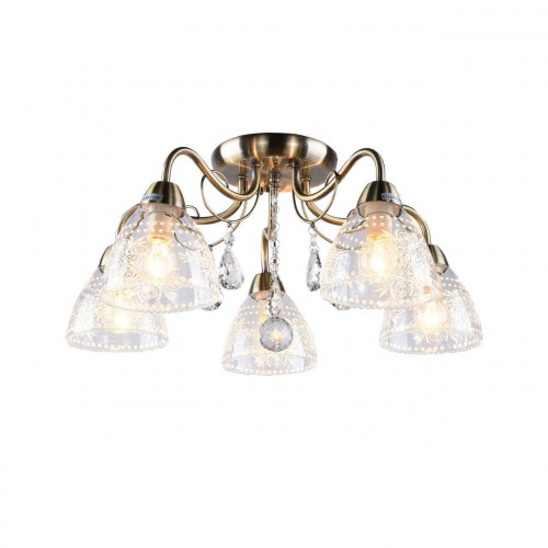 потолочная люстра arte lamp rugiada a1658pl-5ab в Хабаровске