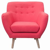 кресло fuller red розовое в Хабаровске