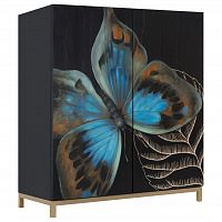 комод butterfly черный в Хабаровске