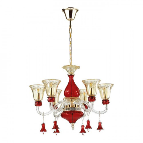 подвесная люстра odeon light madlen 4004/6 в Хабаровске