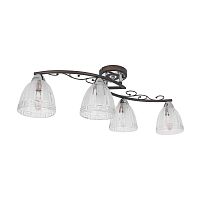 потолочная люстра idlamp nield 232/4pf-blackchrome в Хабаровске