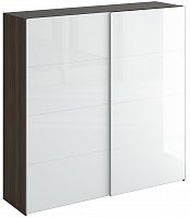 шкаф-купе slide 1700 белый глянец коричневый в Хабаровске