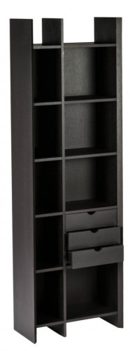 шкаф книжный mdhrrlb070rv коричневый в Хабаровске