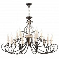 подвесная люстра maytoni karina h631pl-15b бежевая в Хабаровске
