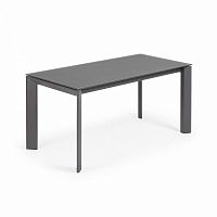 стол atta 160 (220)x90 антрацит, темно-серое стекло cc0186c02 от la forma (ex julia grup) в Хабаровске