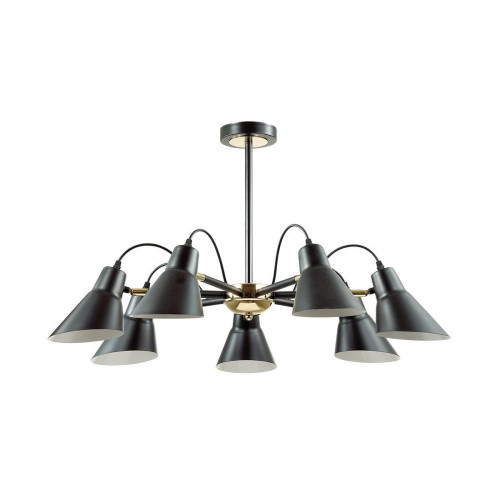 потолочная люстра lumion naomi 3709/7c черная в Хабаровске