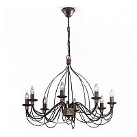 подвесная люстра ideal lux corte sp8 ruggine в Хабаровске