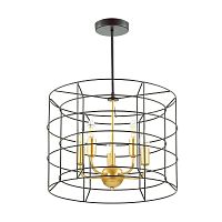 подвесная люстра lumion rupert 4410/5 черная в Хабаровске