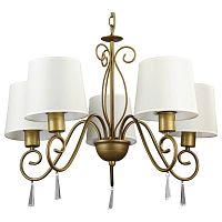 подвесная люстра arte lamp carolina a9239lm-5br в Хабаровске