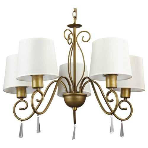 подвесная люстра arte lamp carolina a9239lm-5br в Хабаровске