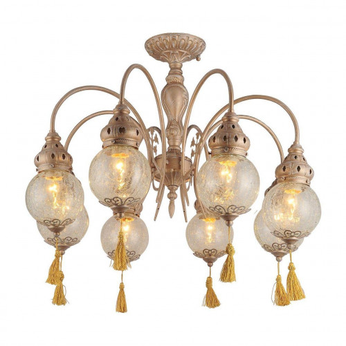 потолочная люстра arte lamp a2146pl-8ga золото в Хабаровске