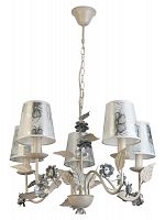 подвесная люстра toplight madlyn tl5630d-05wh в Хабаровске