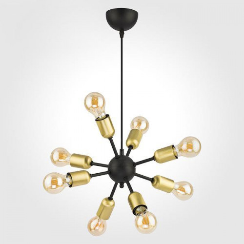подвесная люстра tk lighting 1468 estrella black в Хабаровске