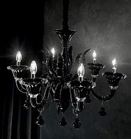 дизайнерская подвесная люстра ideal lux radetzky sp6 nero черная в Хабаровске