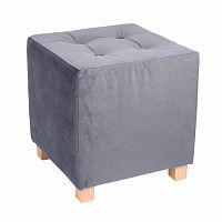 пуф wooden серый в Хабаровске