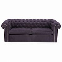 диван chesterfield прямой фиолетовый в Хабаровске
