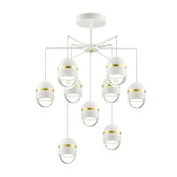 подвесная светодиодная люстра odeon light minion 4117/45cl в Хабаровске